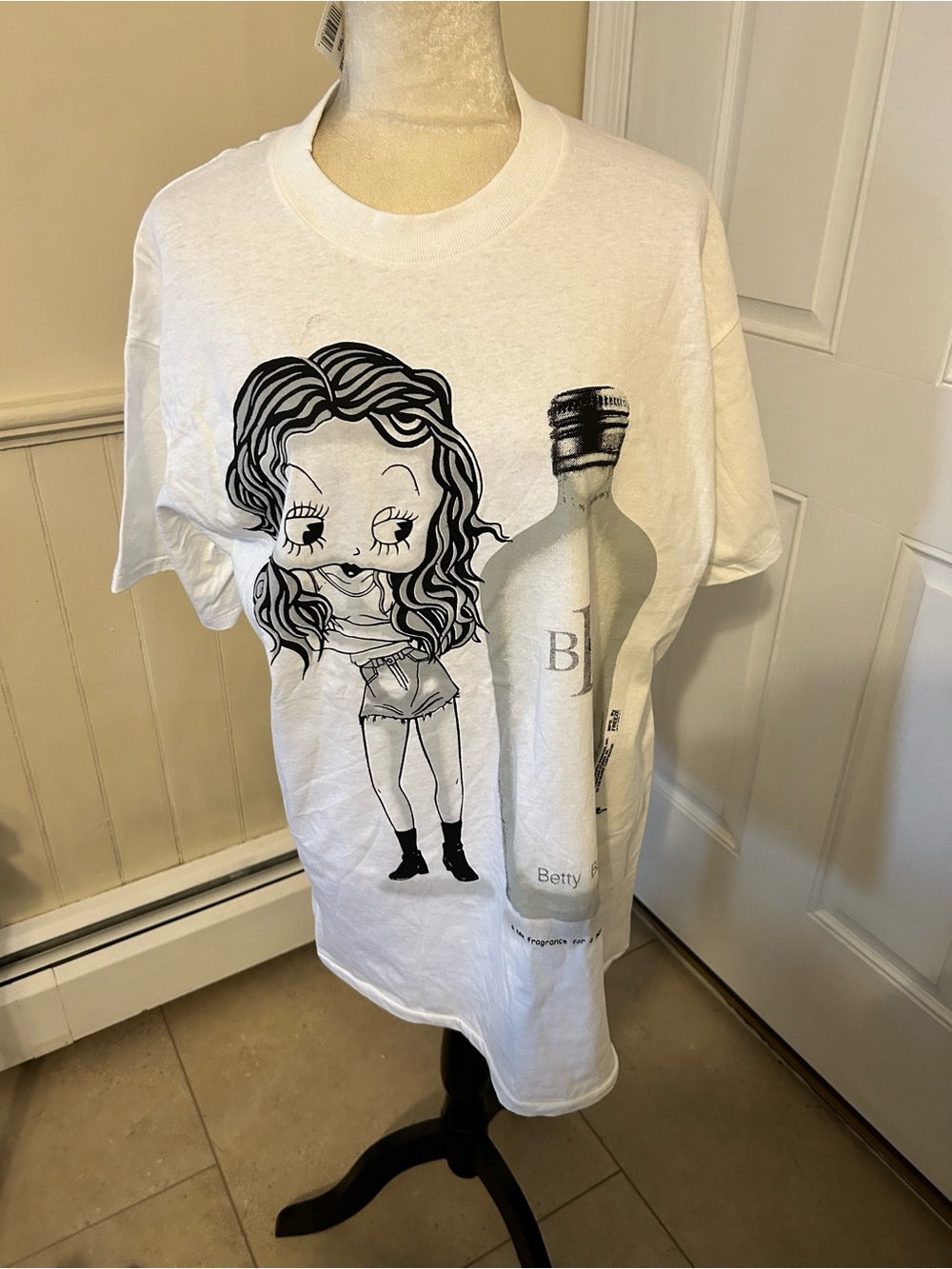 Vintage 1994 Betty Boop Parody Shirt NWT Size Large/Single Stitch Deadstock